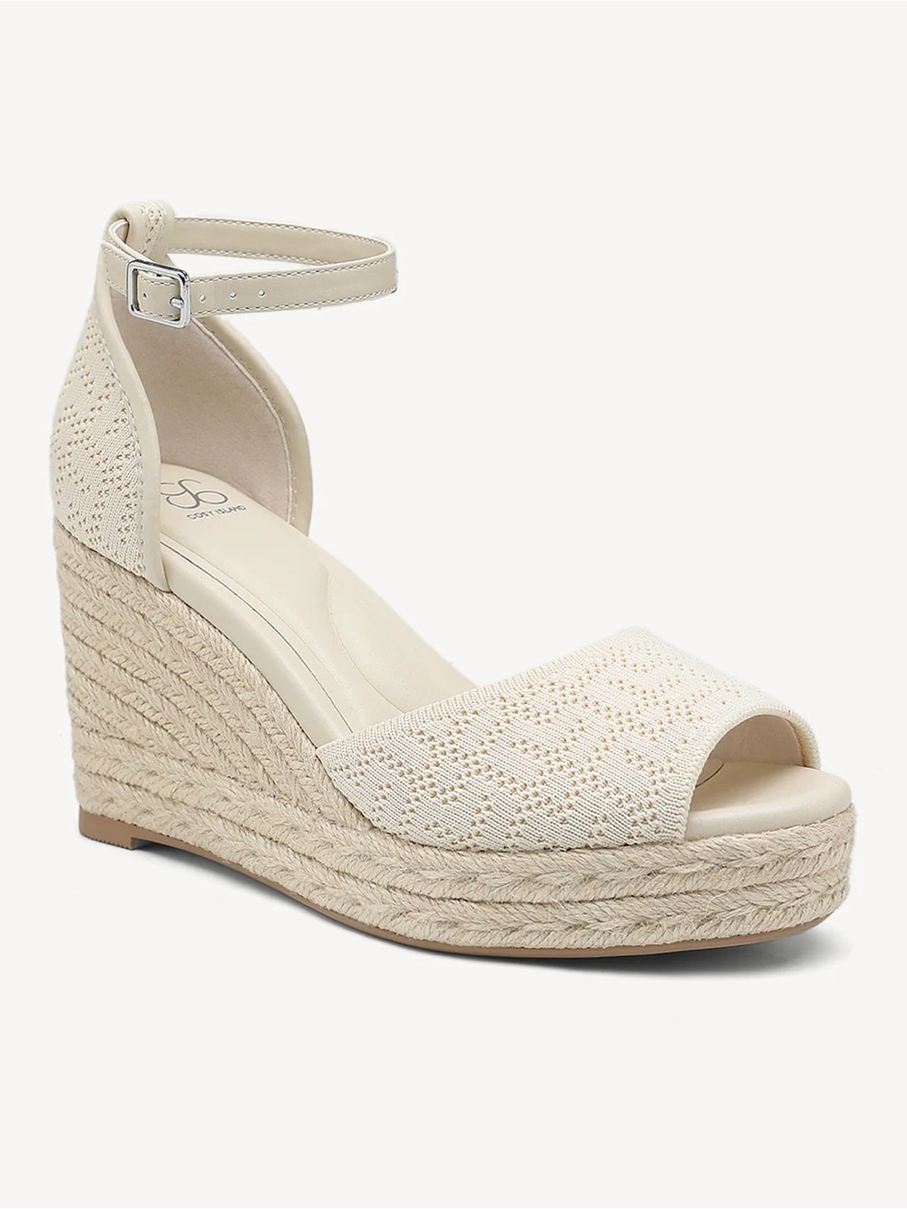 Cost Island commute Women’s Espadrille Wedge Sandal - Ivory size 7.5